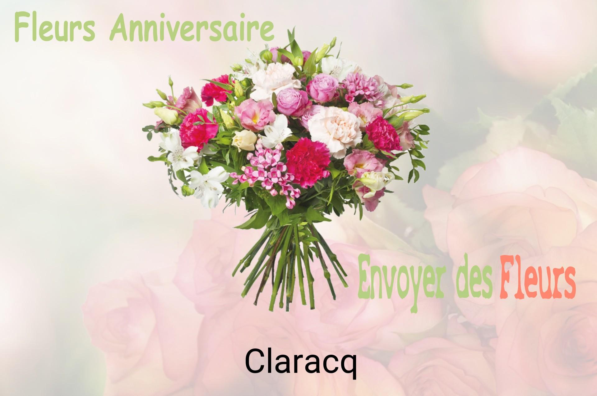 Bouquet de fleurs d’anniversaire livré à Claracq